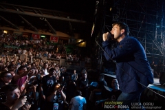 blur performing live in Rome italy